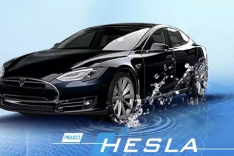 A Tesla Model S that runs on hydrogen fuel cells? 